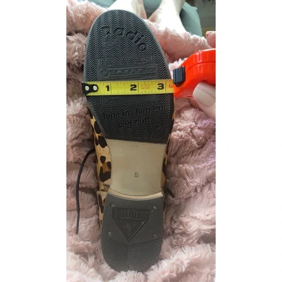 John Fluevog Leopard Print Hair Radio's Women's 8 - Picture 11 of 15
